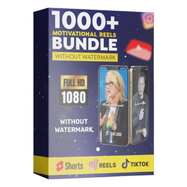 1000 motivation reels bundle by rbj tech