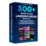 300+ Landing Pages Bundle by RBJ Tech